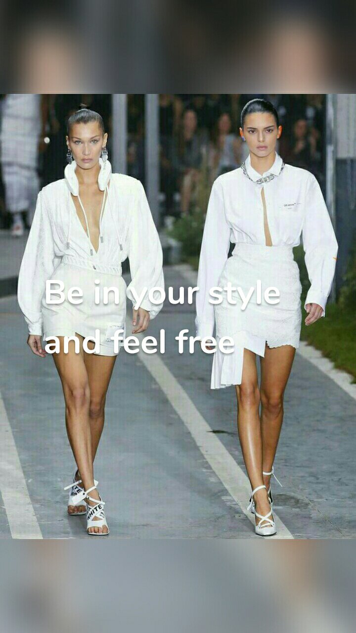 Be in your style and feel free