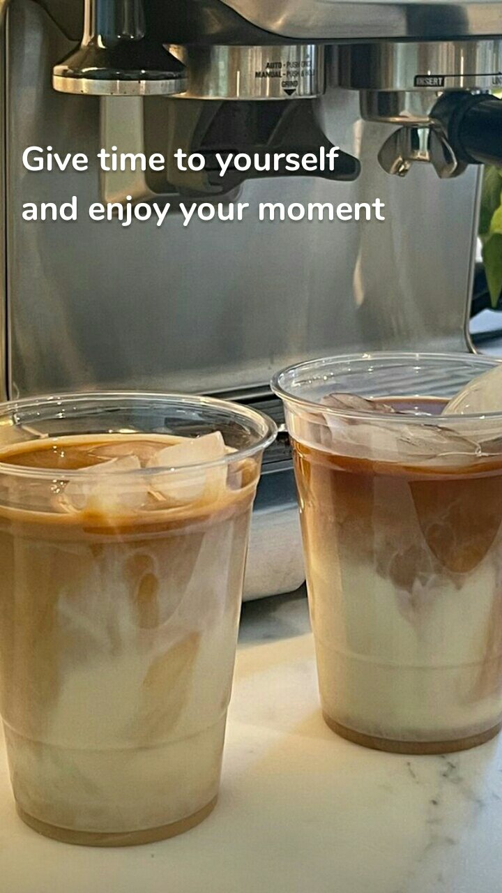 Give time to yourself and enjoy your moment 